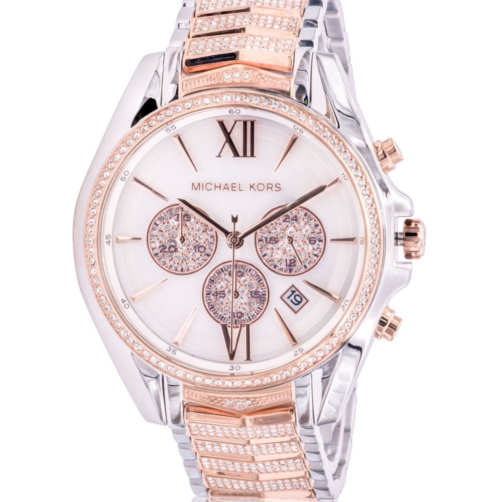 MICHEAL KORS WHITNEY TWO-TONE WATCH